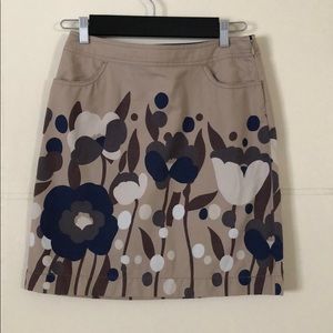 Boden Twill Skirt